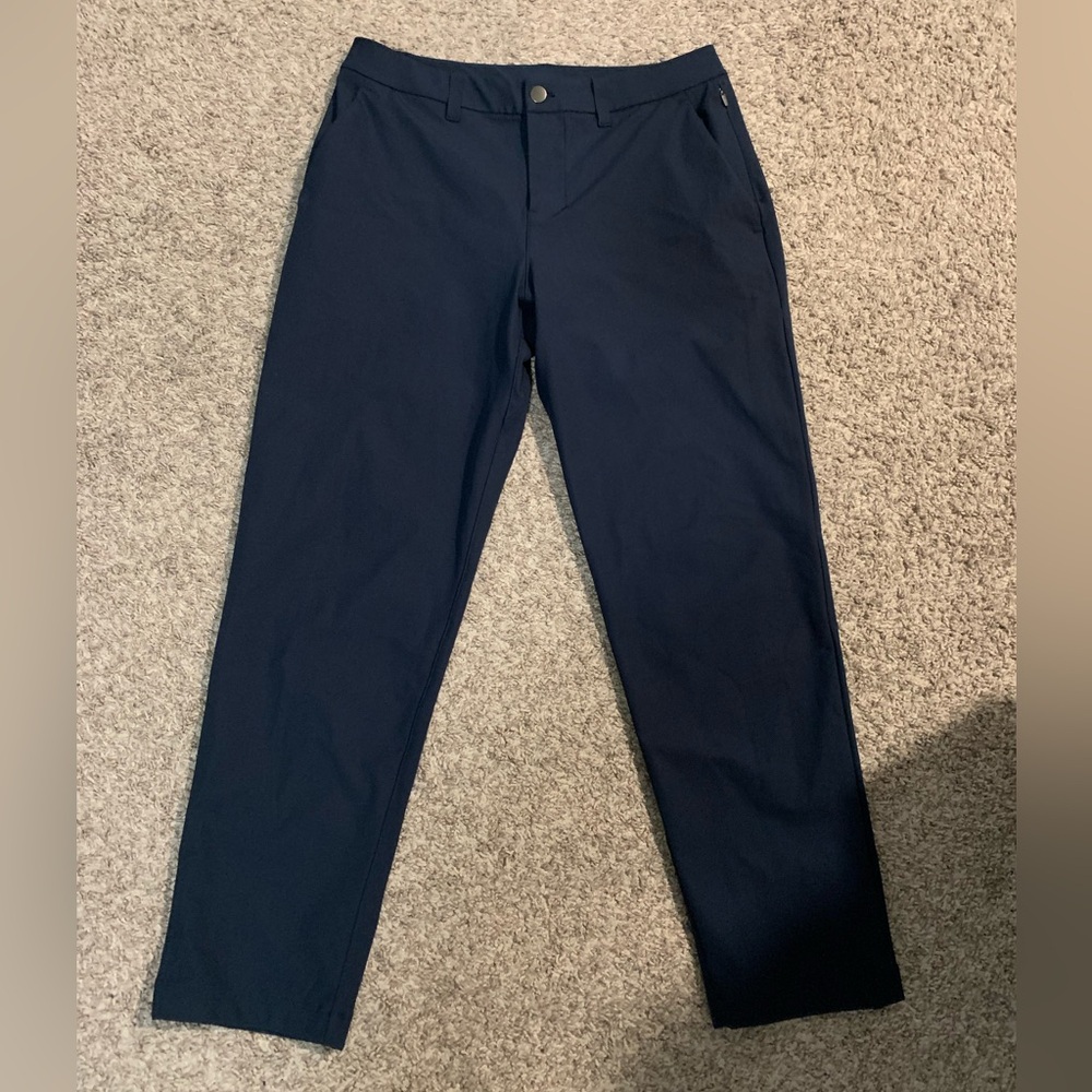 Lululemon ABC Navy Blue Classic Fit Pants Waist 30 Inseam 28